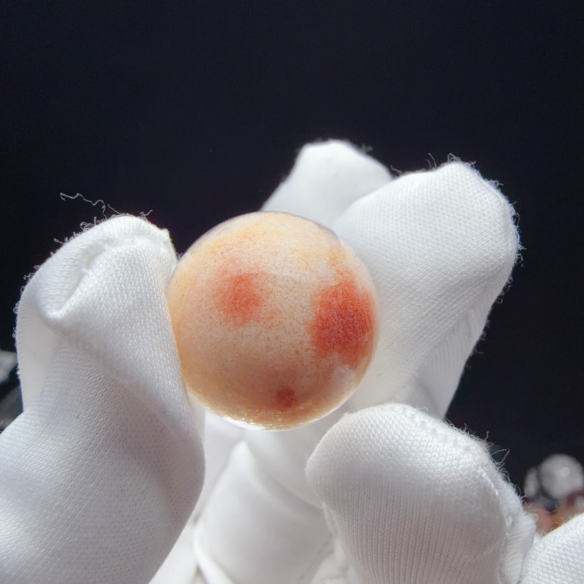 Quartz Bead with Phantom Growth 19.3 mm