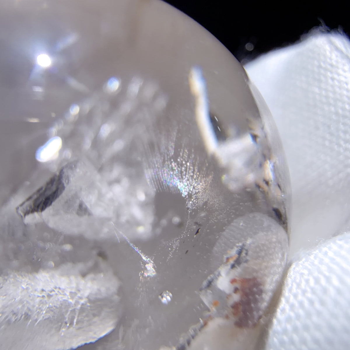 Quartz Enhydro Bead 24.2 mm