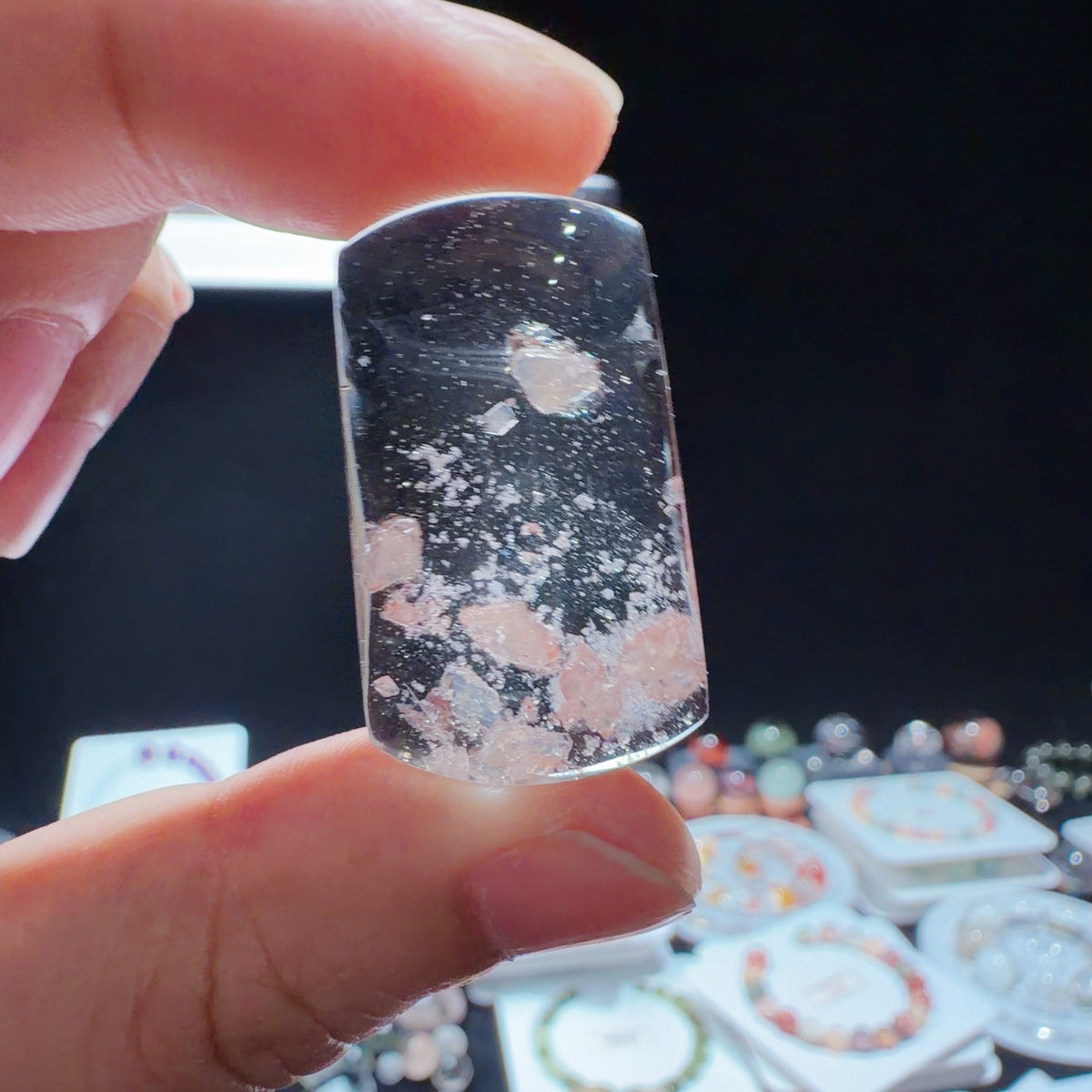 Calcite Pendant 33.6 × 19 × 11.5 mm